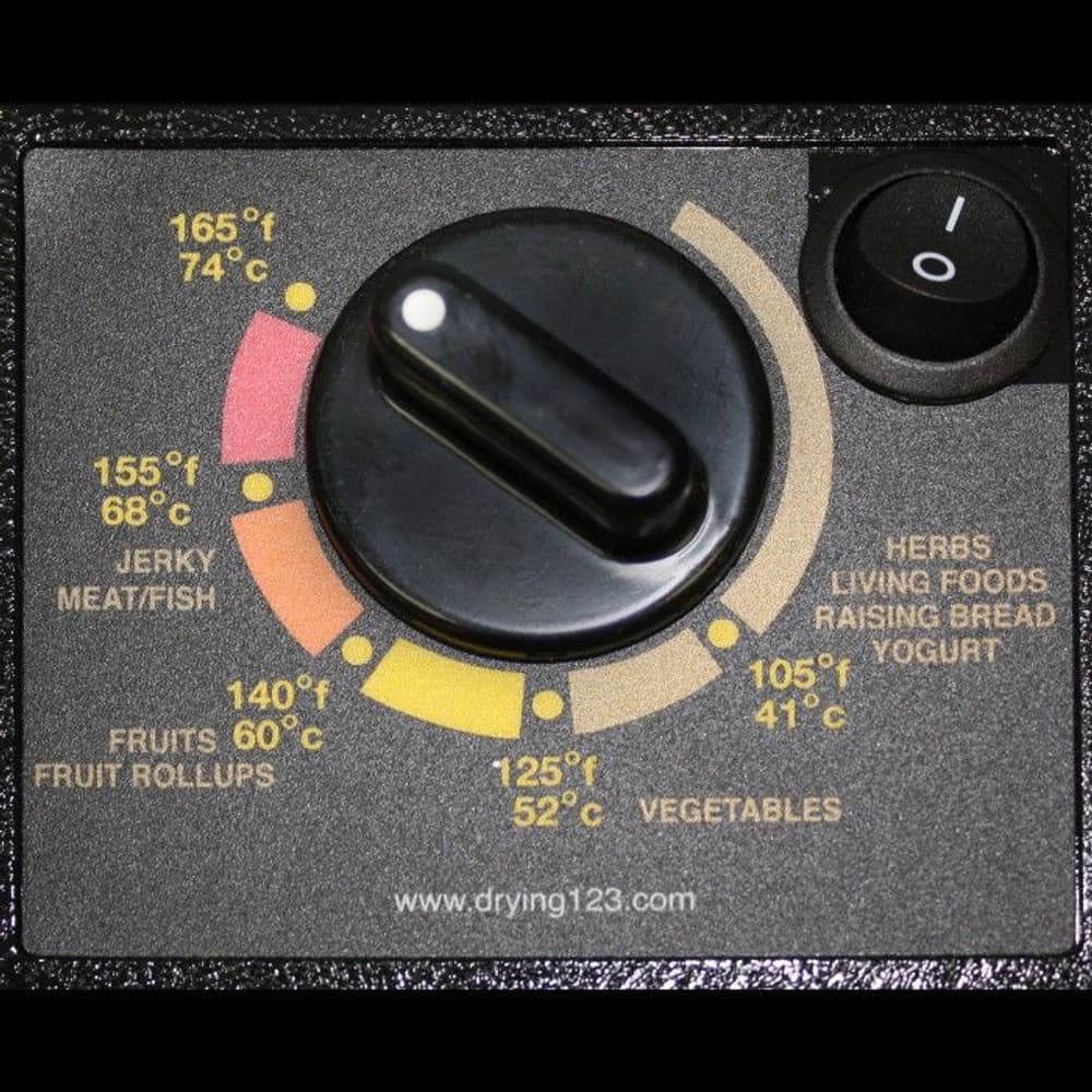 Dehydrator 2400 4 brett On/Off, view: 6