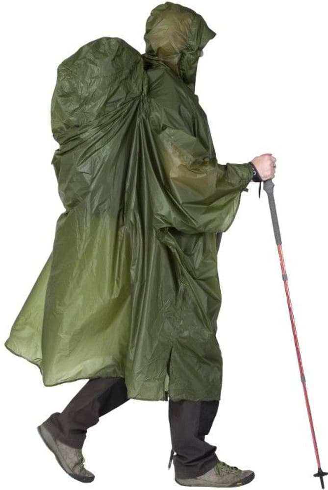 Pack Poncho UL L Moss, view: 0