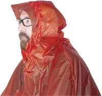 Bike + Hike Poncho Dark Lava - view: 4