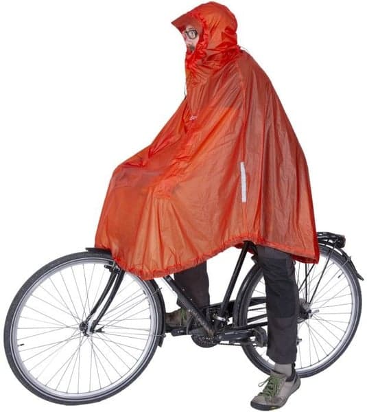 Bike + Hike Poncho UL Dark Lava, view: 2