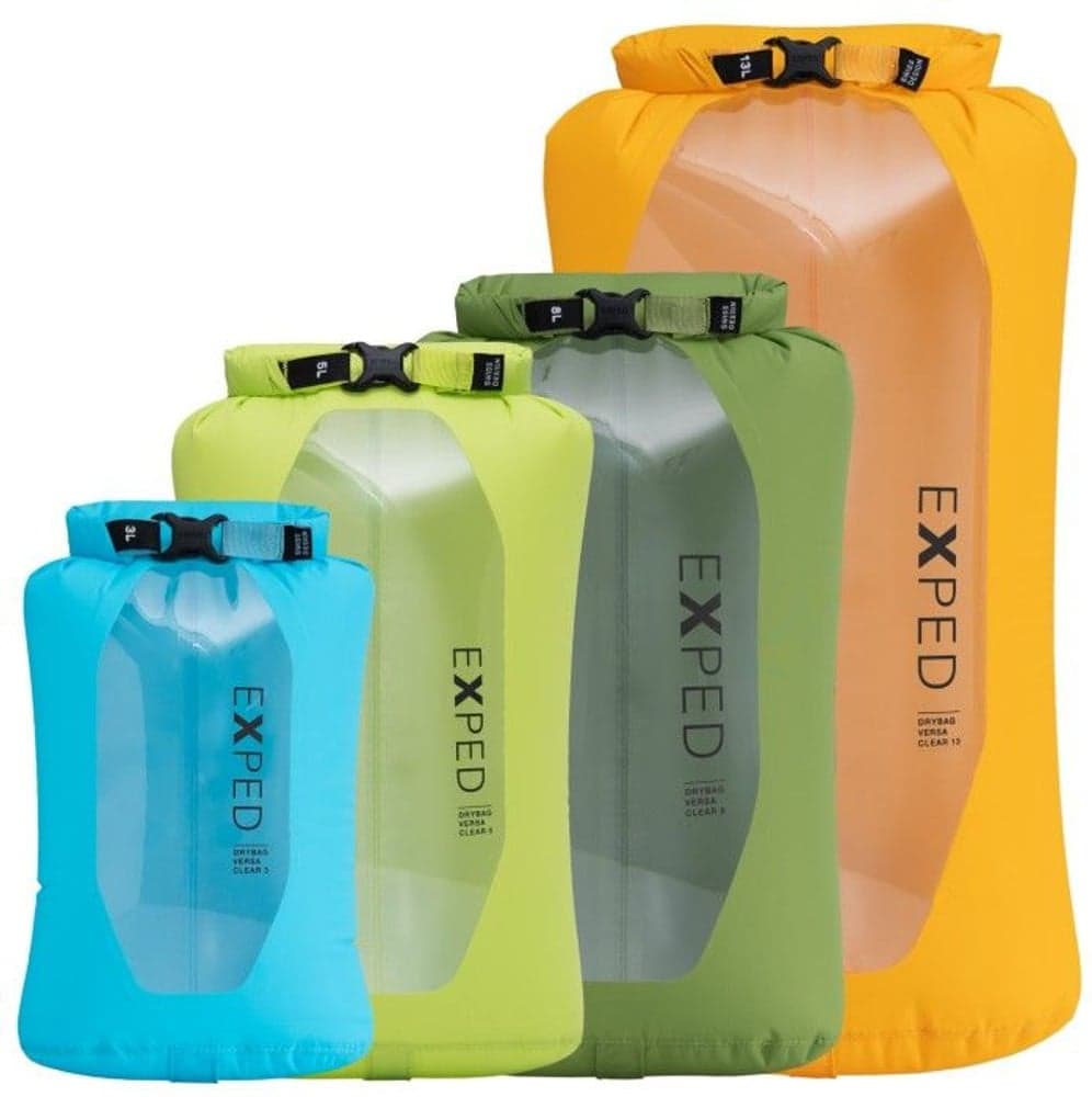 Drybag Versa Clear Set (3L 5L 8L 13L) Assorted, view: 0