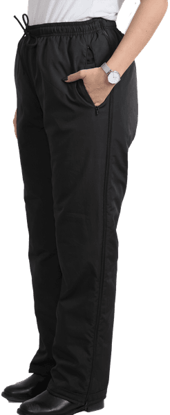 W's Comfort Pants Black, view: 2