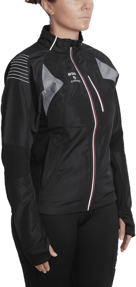 W's R-90 Winter Jacket Black, view: 2