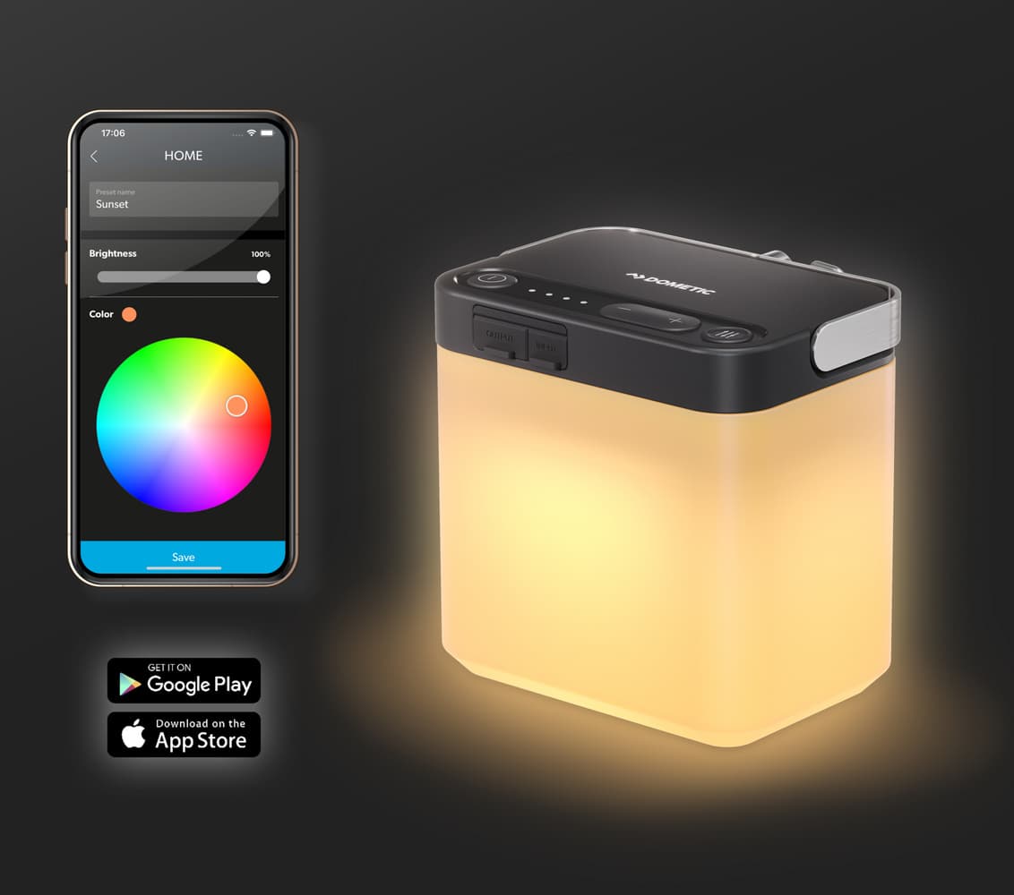 Area Camp Light 400 lumen Slate, view: 7