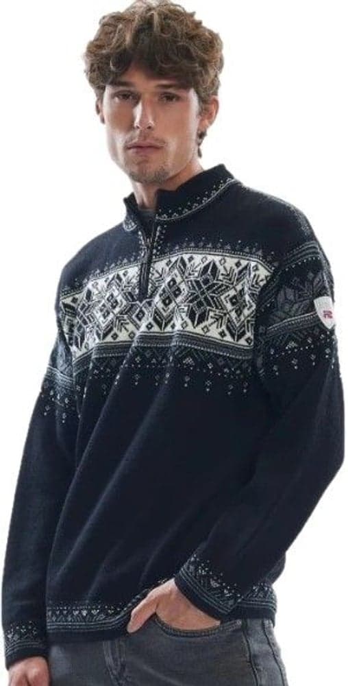 Blyfjell Unisex Sweater Black Smoke Off-White Light Charcoal, view: 1