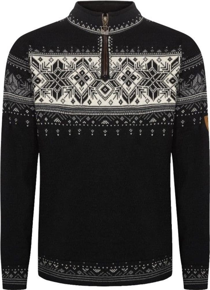 Blyfjell Unisex Sweater Black Smoke Off-White Light Charcoal, view: 0