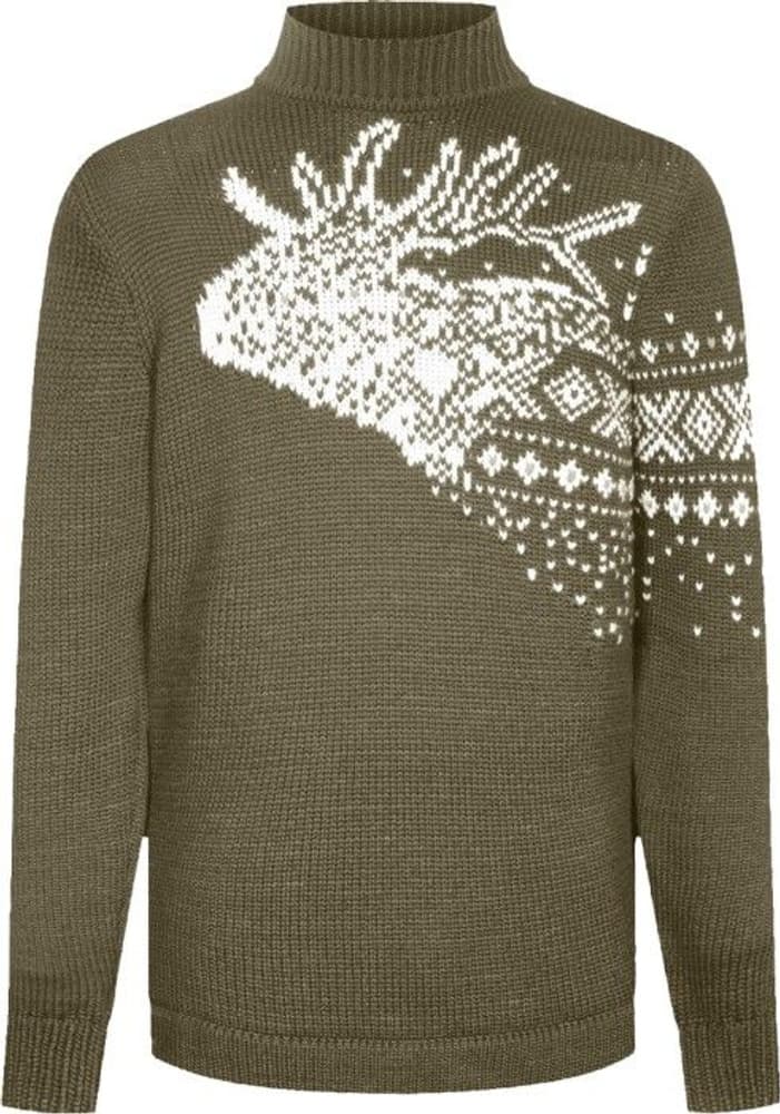 Snøhetta Unisex Sweater Green/Offwhite/Lightcharcoal, view: 0