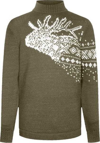 Snøhetta Unisex Sweater Green/Offwhite/Lightcharcoal, view: 0