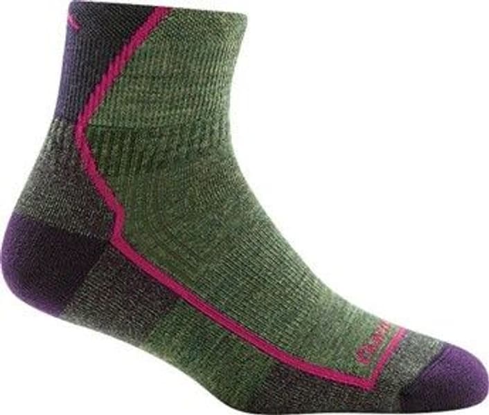W's Hiker 1/4 Sock Cushion Heather Moss, view: 0