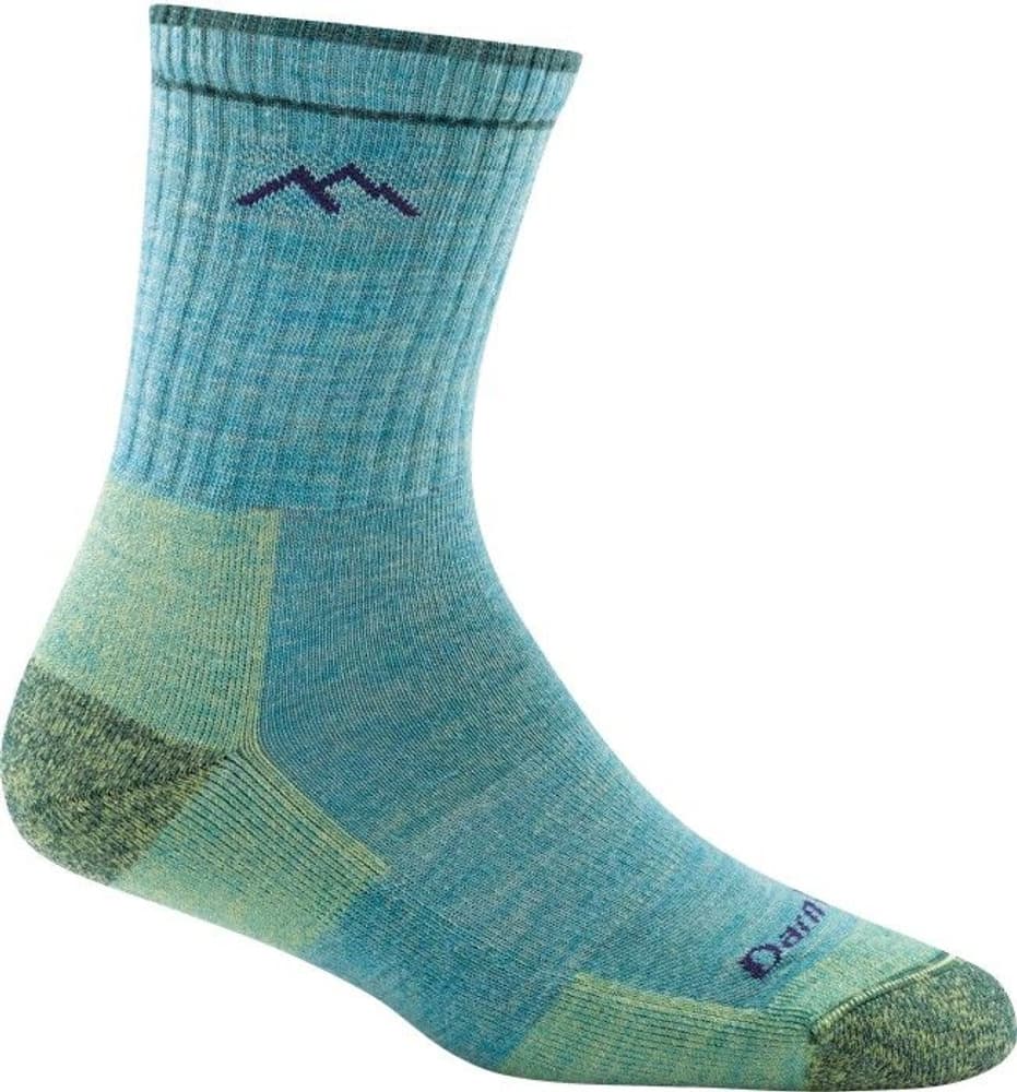 W's Hiker Micro Crew Sock Cushion Aqua Heather, view: 0