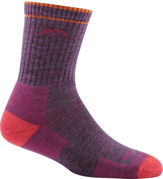 W's Hiker Micro Crew Sock Cushion Plum Heather, view: 0