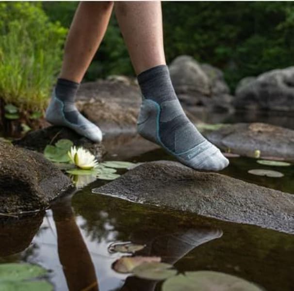 W's Light Hiker 1/4 Lightweight with Cushion Denim, view: 4