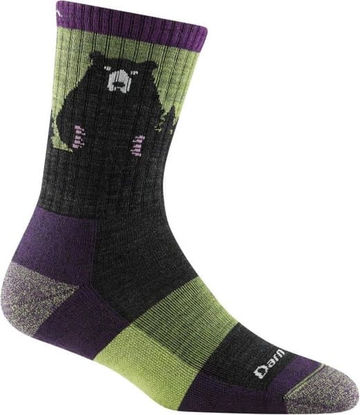 W's Bear Town Micro Crew Lightweight Cushion Lime, view: 0