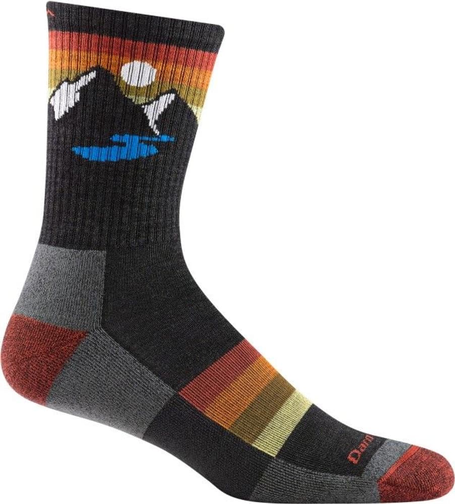 Sunset Ridge Micro Crew Lightweight with Cushion Charcoal, view: 0