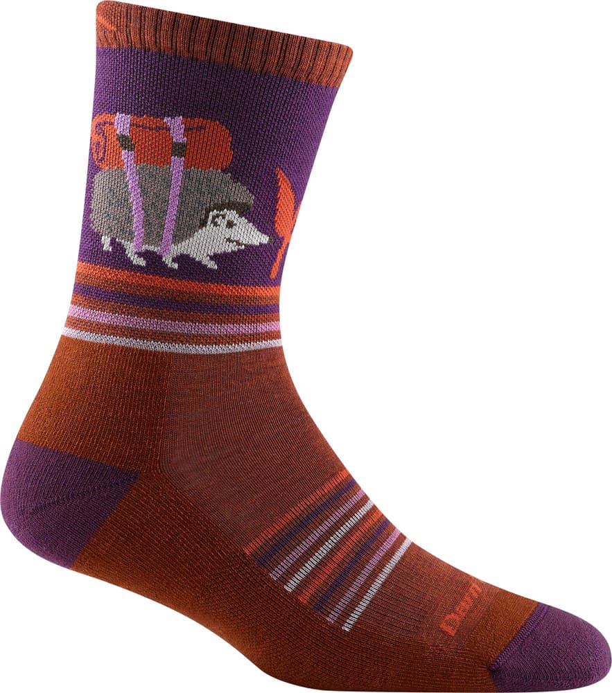 W's Critter Club Micro Crew Lightweight with Cushion Chestnut, view: 0
