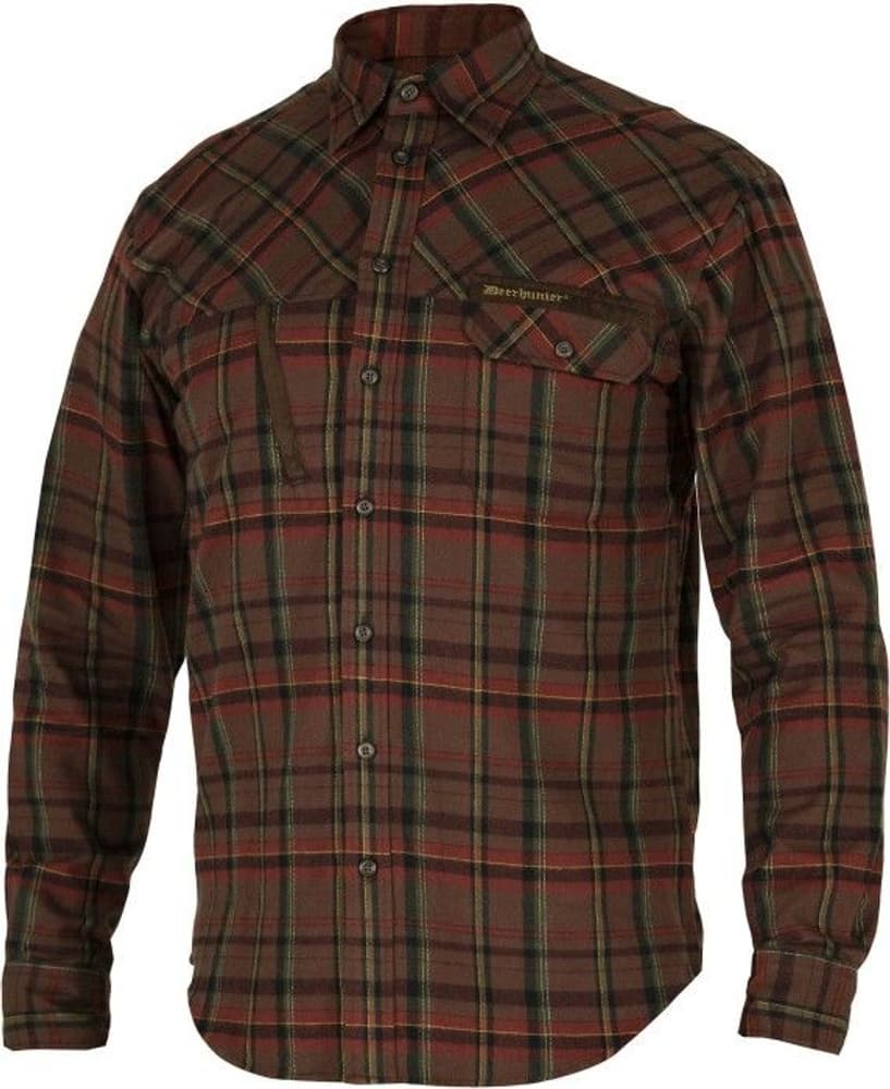 Rhett Shirt Red Check, view: 0