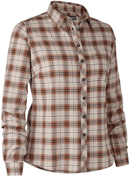 Lady Louisa Shirt Orange Check, view: 0