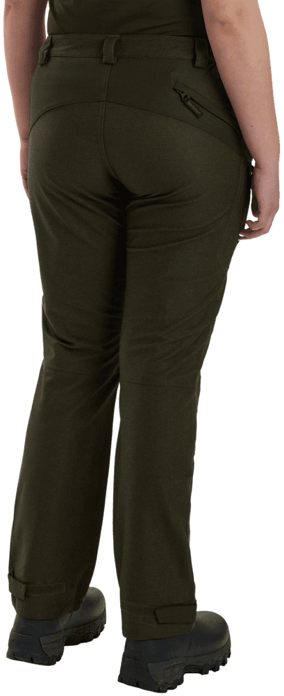 Lady Chasse Trousers Olive Night Melange, view: 3