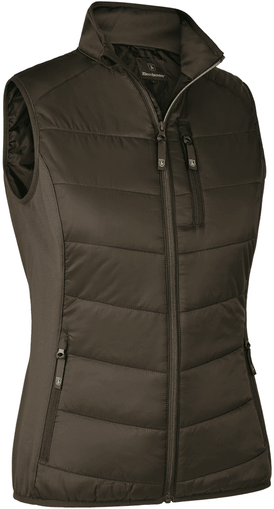 Lady Heat Padded Waistcoat Wood, view: 0