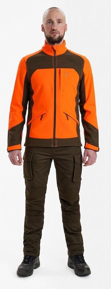 Rogaland Softshell Jacket Orange, view: 2