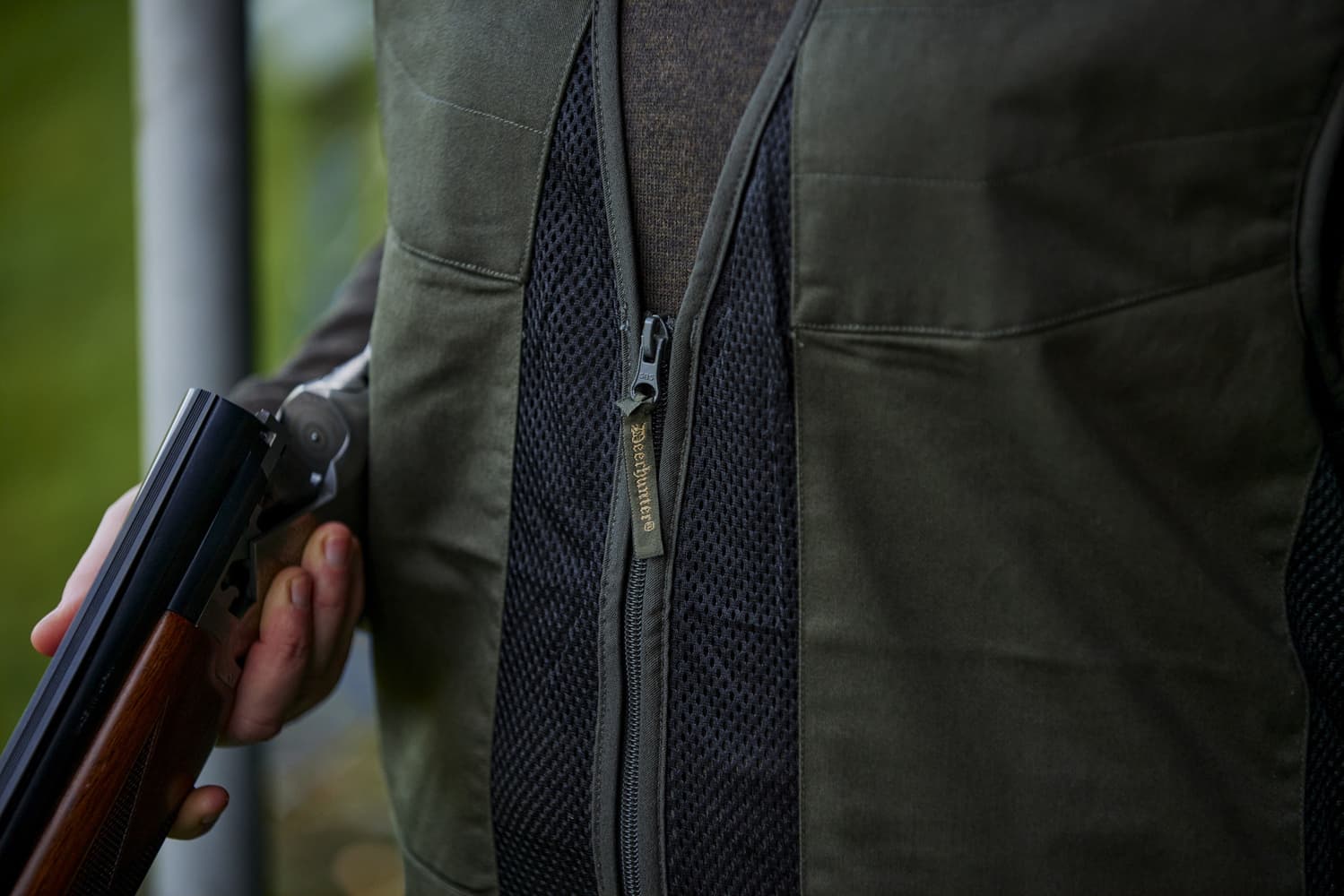 Atlas Mesh Shooting Waistcoat Timber, view: 6