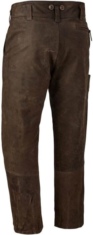 Strasbourg Leather Boot Trousers Chocolate Brown, view: 1