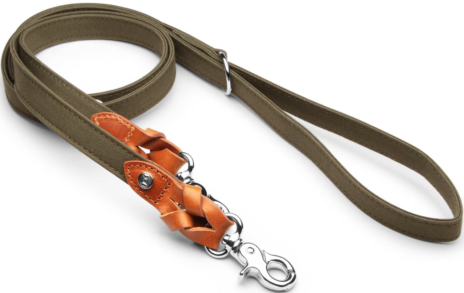 Signature Justerbart Koppel Cognac/Khaki Small, view: 0