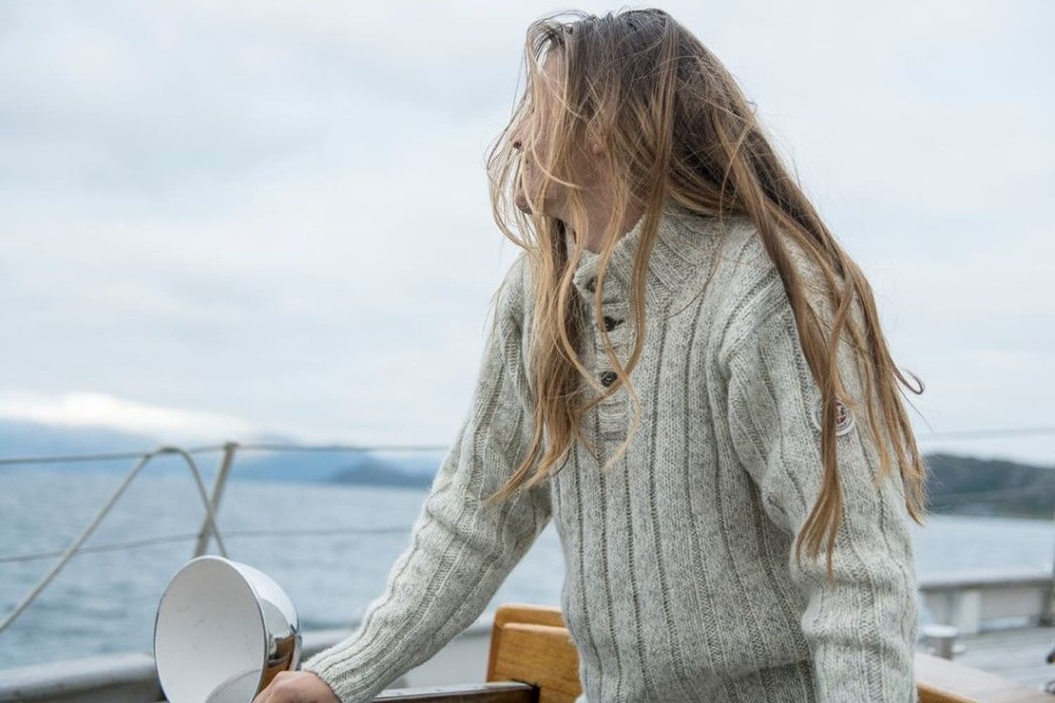 Nansen Rib Knit Grey Melange, view: 2