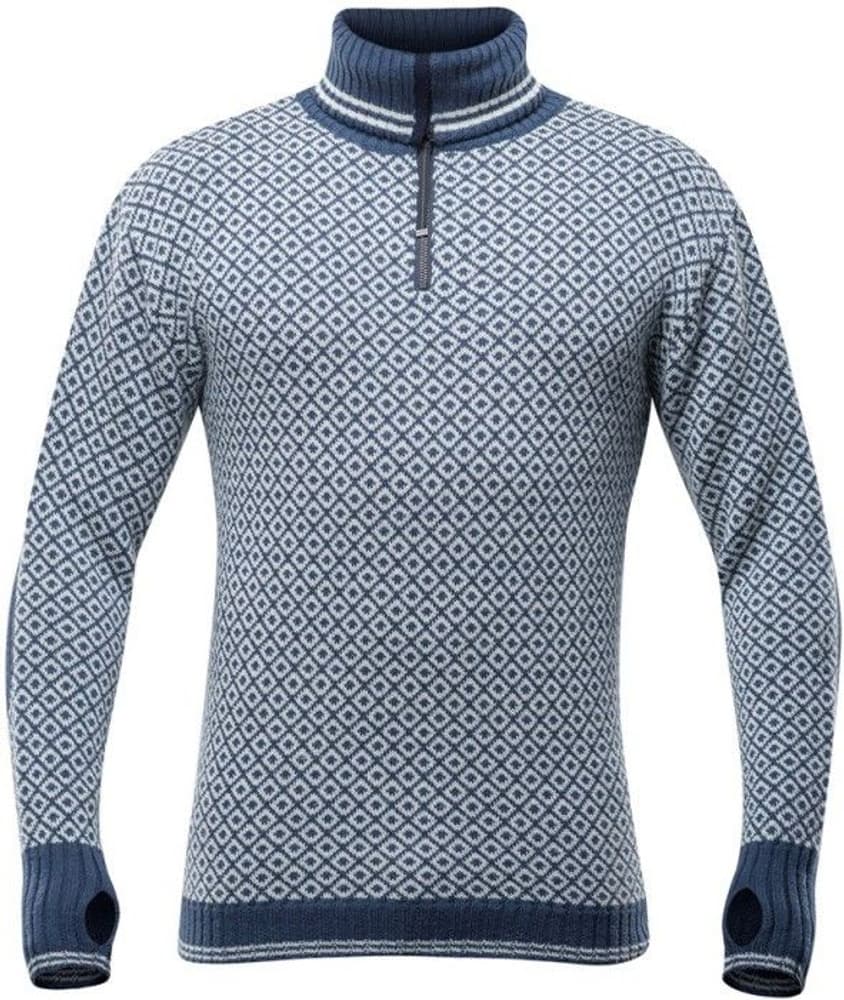 Slogen Zip Neck UX Night/Offwhite, view: 0