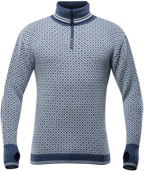 Slogen Zip Neck UX Night/Offwhite, view: 0