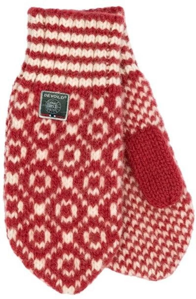 Svalbard Mitten Hindberry/Offwhite, view: 0