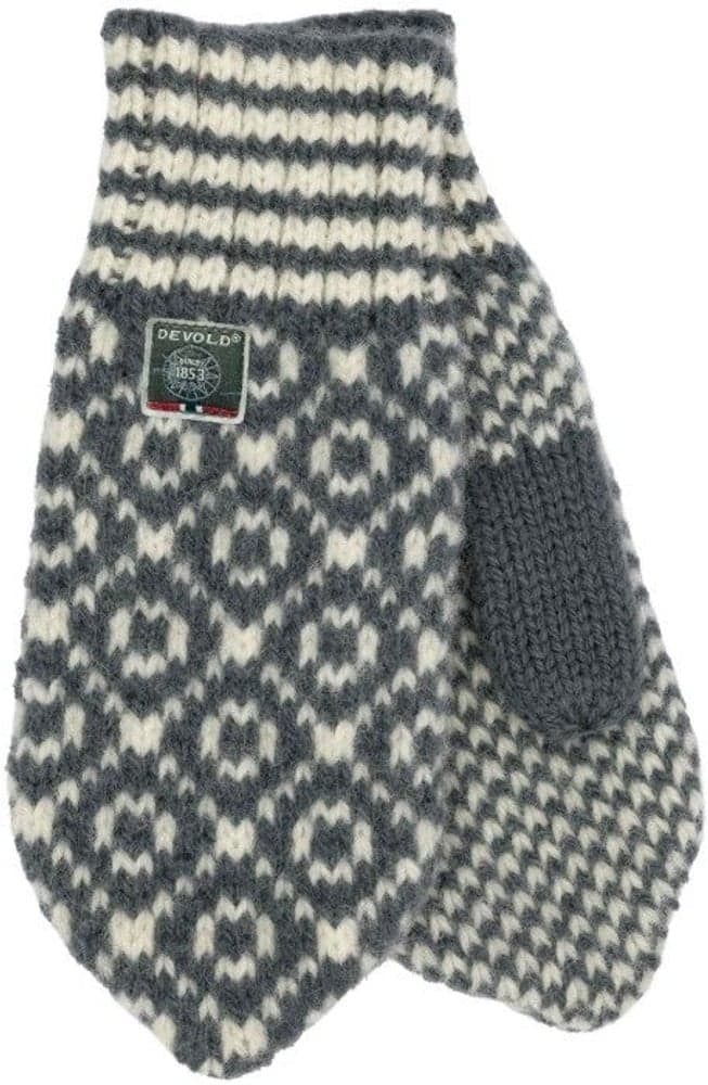 Unisex Svalbard Mitten Turbulence/Offwhite, view: 0