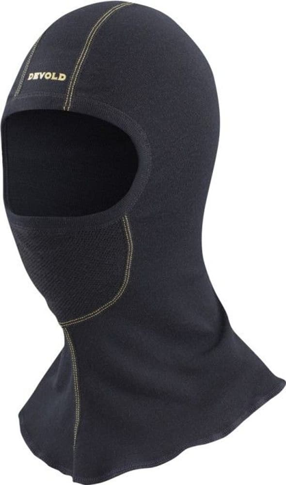 Wool Mesh Balaclava Black, view: 0