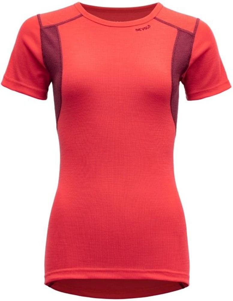 Hiking Woman T-Shirt Poppy/Beetroot, view: 0