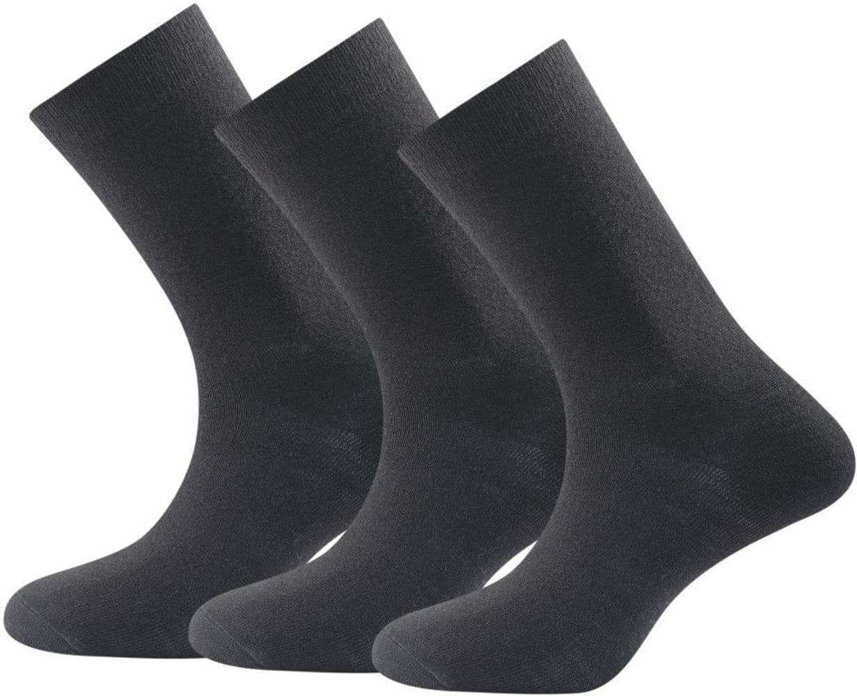 Daily Medium Sock 3-Pack Black, view: 0