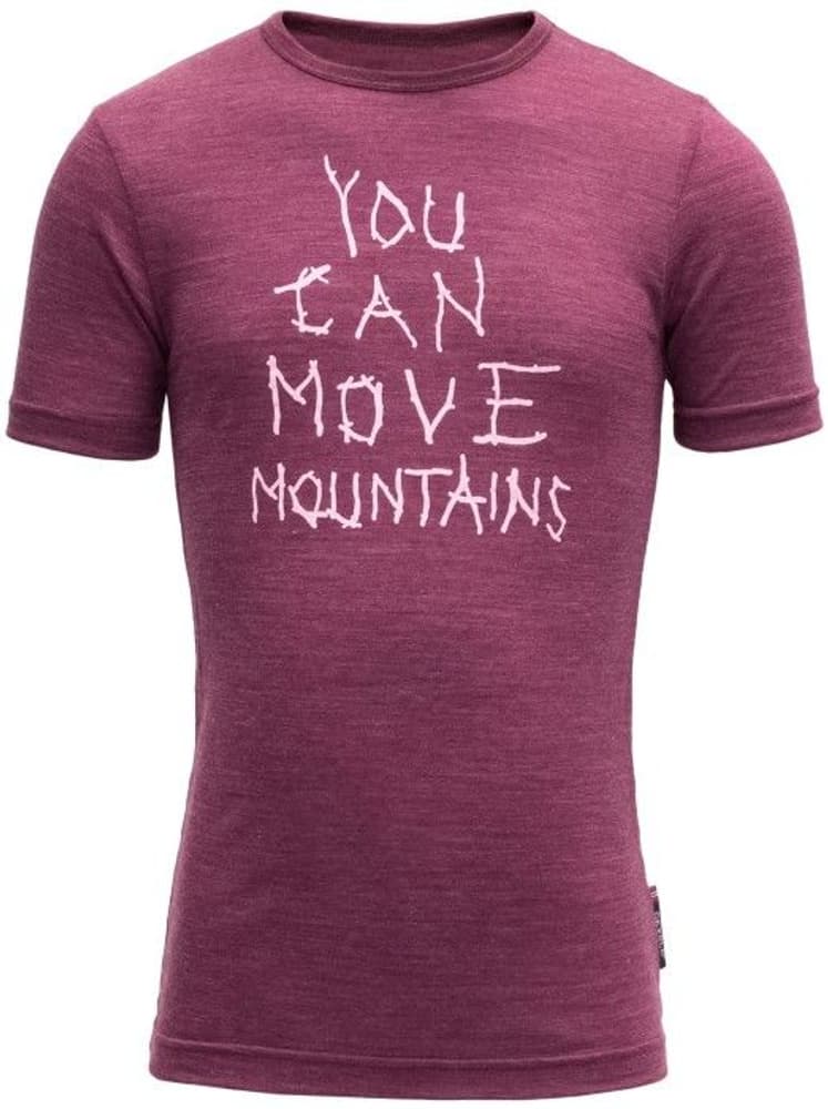 Moving Mountain Kid Tee Plum, view: 0
