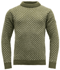 Nordsjø Sweater Crew Neck Olive - view: 0