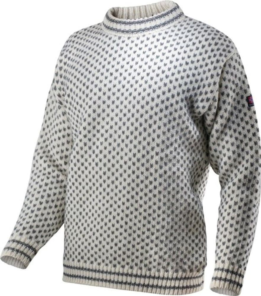 Nordsjø Sweater Crew Neck Offwhite/Anth., view: 0