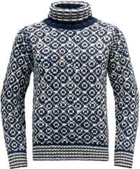 Svalbard Wool High Neck Night Night/Off White - view: 0