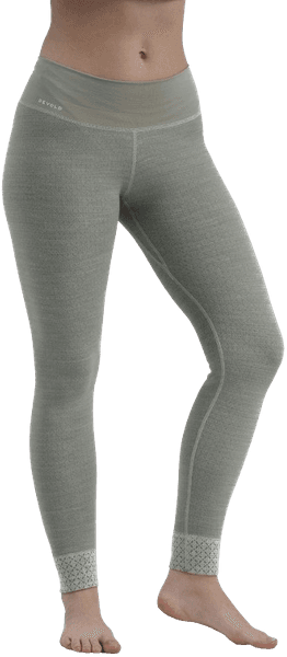 Kvitegga Merino 230 Longs Woman Raw White/Fog/Ink, view: 4