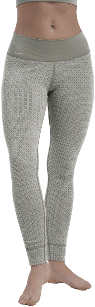 Kvitegga Merino 230 Longs Woman Raw White/Fog/Ink, view: 2