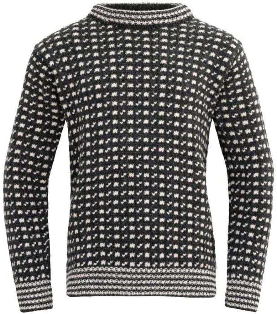 Original Islender Wool Sweater Anthracite/Off White, view: 0