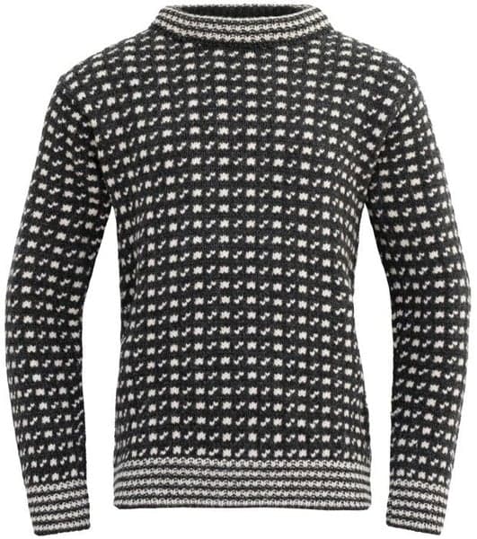 Original Islender Wool Sweater Anthracite/Off White, view: 0