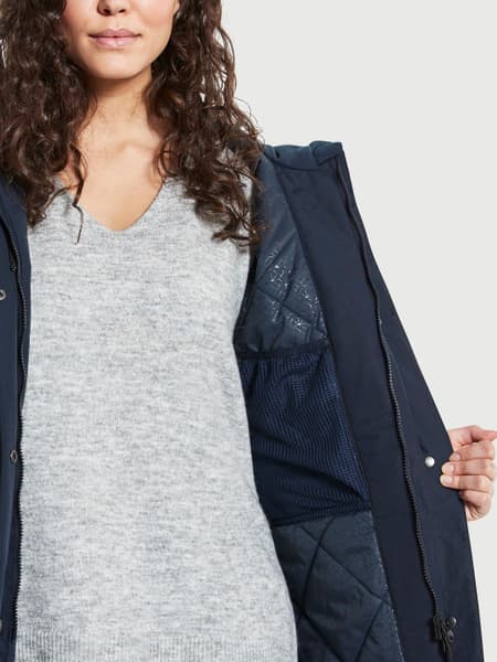 W's Frida Parka 6 Dark Night Blue, view: 5