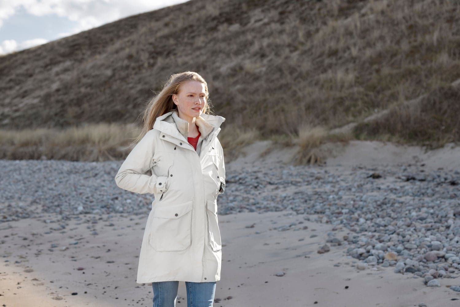 W's Thelma Parka 7 Silver White, view: 4