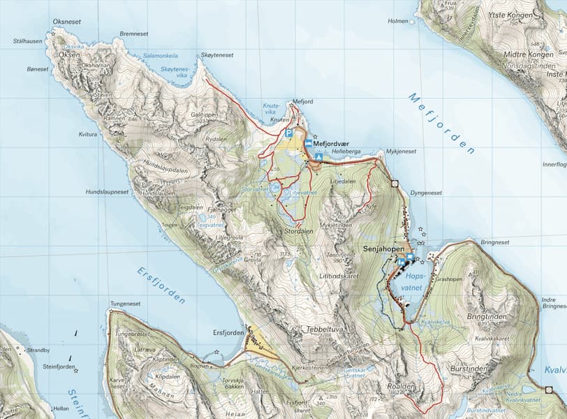 Turkart Senja 1:50 000, view: 2