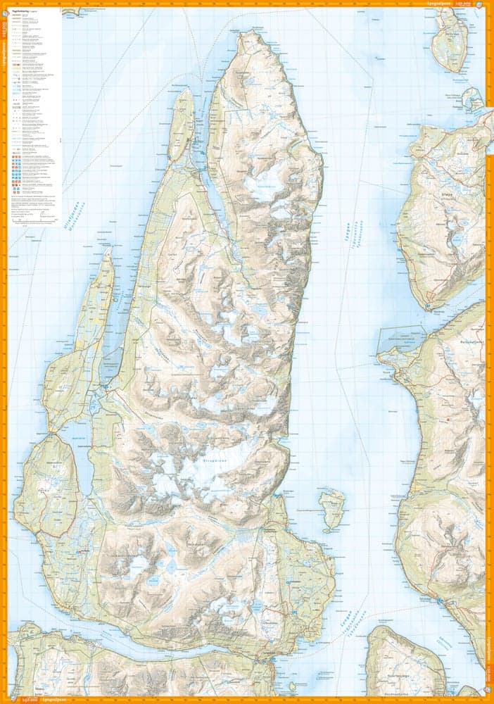 Turkart Lyngen 1:50 000, view: 3