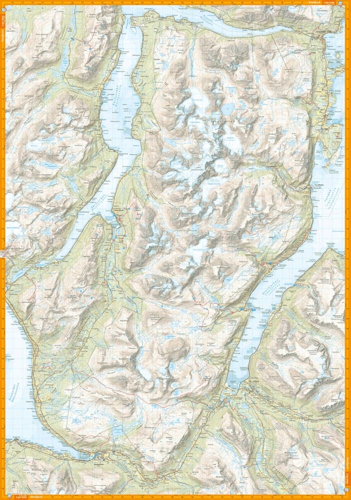 Turkart Lyngen 1:50 000, view: 1