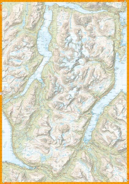 Turkart Lyngen 1:50 000, view: 1