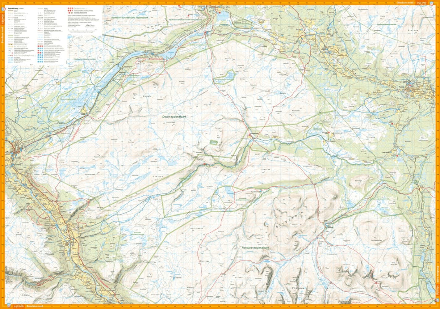 Turkart Rondane 1:50 000, view: 1